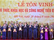 Vinh danh 135 trí thức KH&CN tiêu biểu